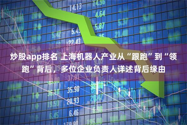 炒股app排名 上海机器人产业从“跟跑”到“领跑”背后，多位企业负责人详述背后缘由