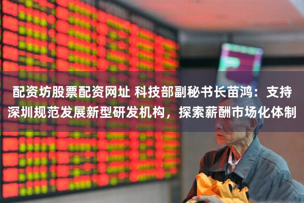 配资坊股票配资网址 科技部副秘书长苗鸿：支持深圳规范发展新型研发机构，探索薪酬市场化体制